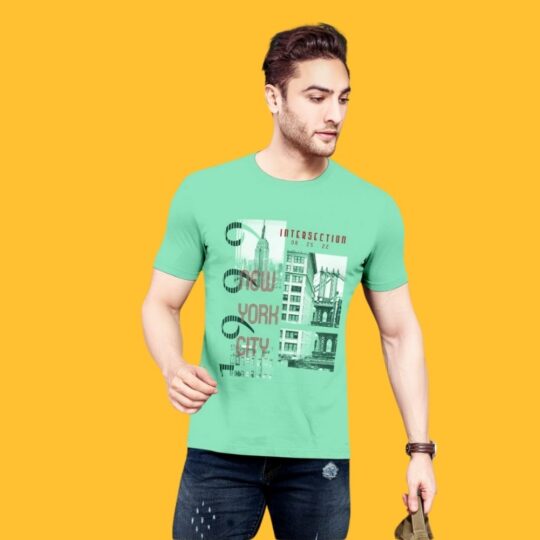 BlackTree(THHOR Series) ROUND NECK Green TEES