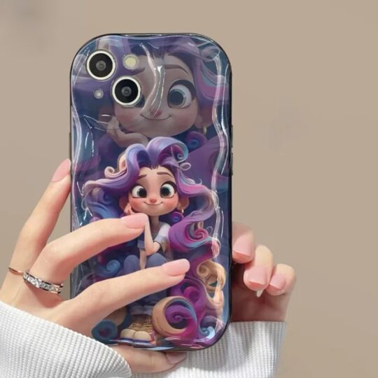 Peeperly Fairytale Princesses Cartoon Case – No Color - view 2