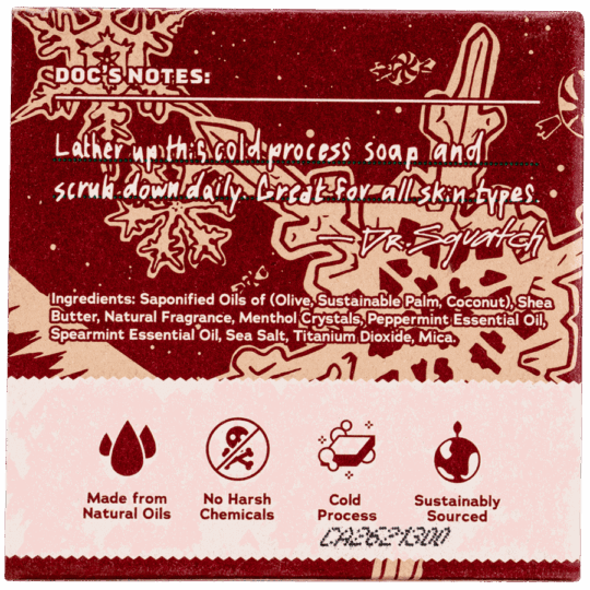 Dr.Squatch by BlackTree Frosty Peppermint - view 2