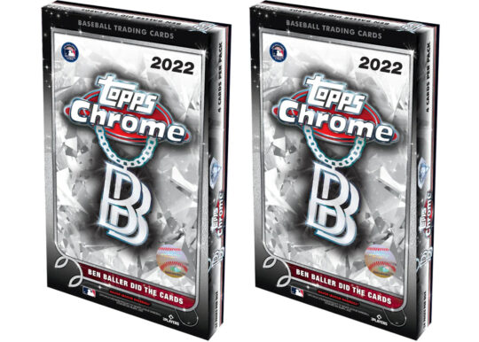 2022 Topps Chrome Ben Baller Baseball Hobby Box 2x Lot