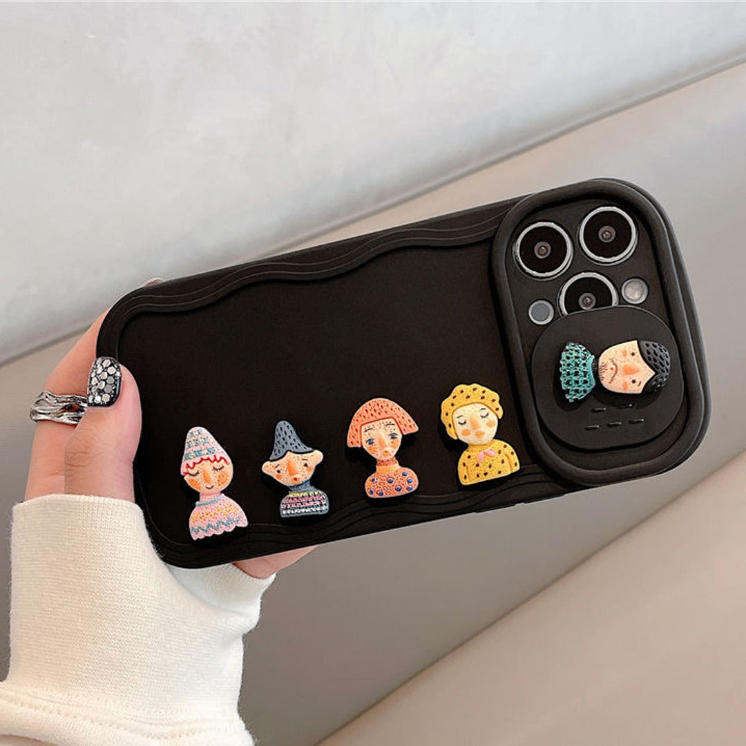 Peeperly Creative Quirky Faces Cartoon Case - view 7