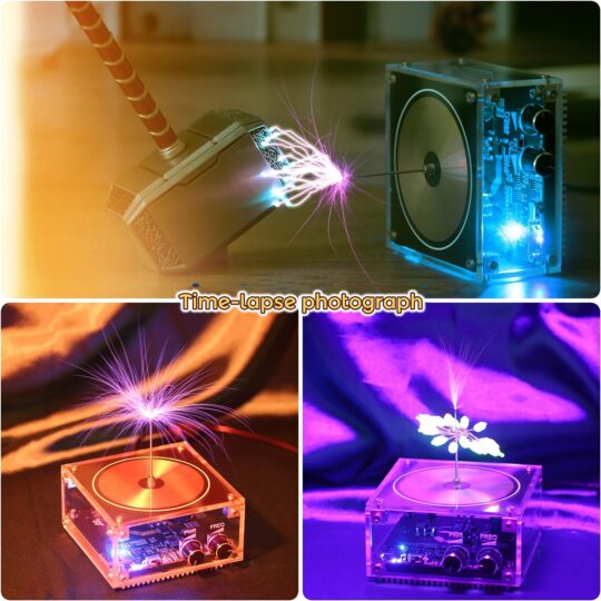 BlackTree Magic Tesla Speaker Coil Arc Plasma . - view 2