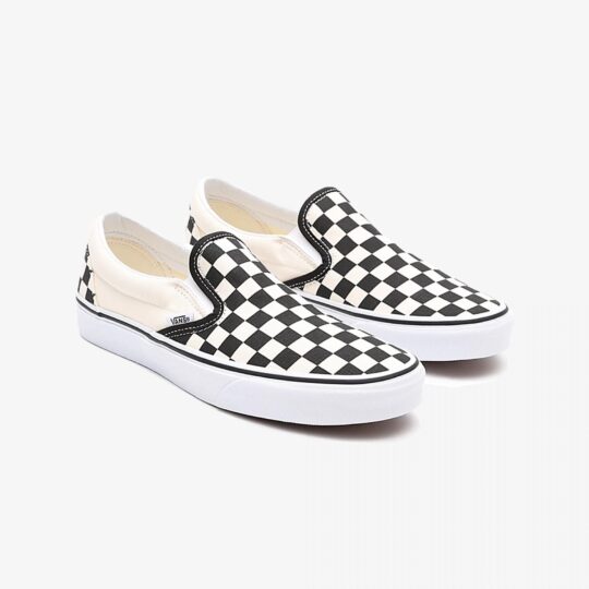 Vans | CHECKERBOARD CLASSIC SLIP-ON { BLACK/WHITE