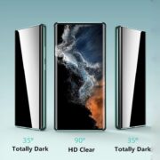 Million Cases Privacy Shield Dual Magnetic Glass Case - Samsung