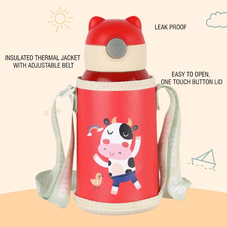 Cello Toddy Hot & Cold Stainless Steel Kids Water Bottle, 550ml - view 17