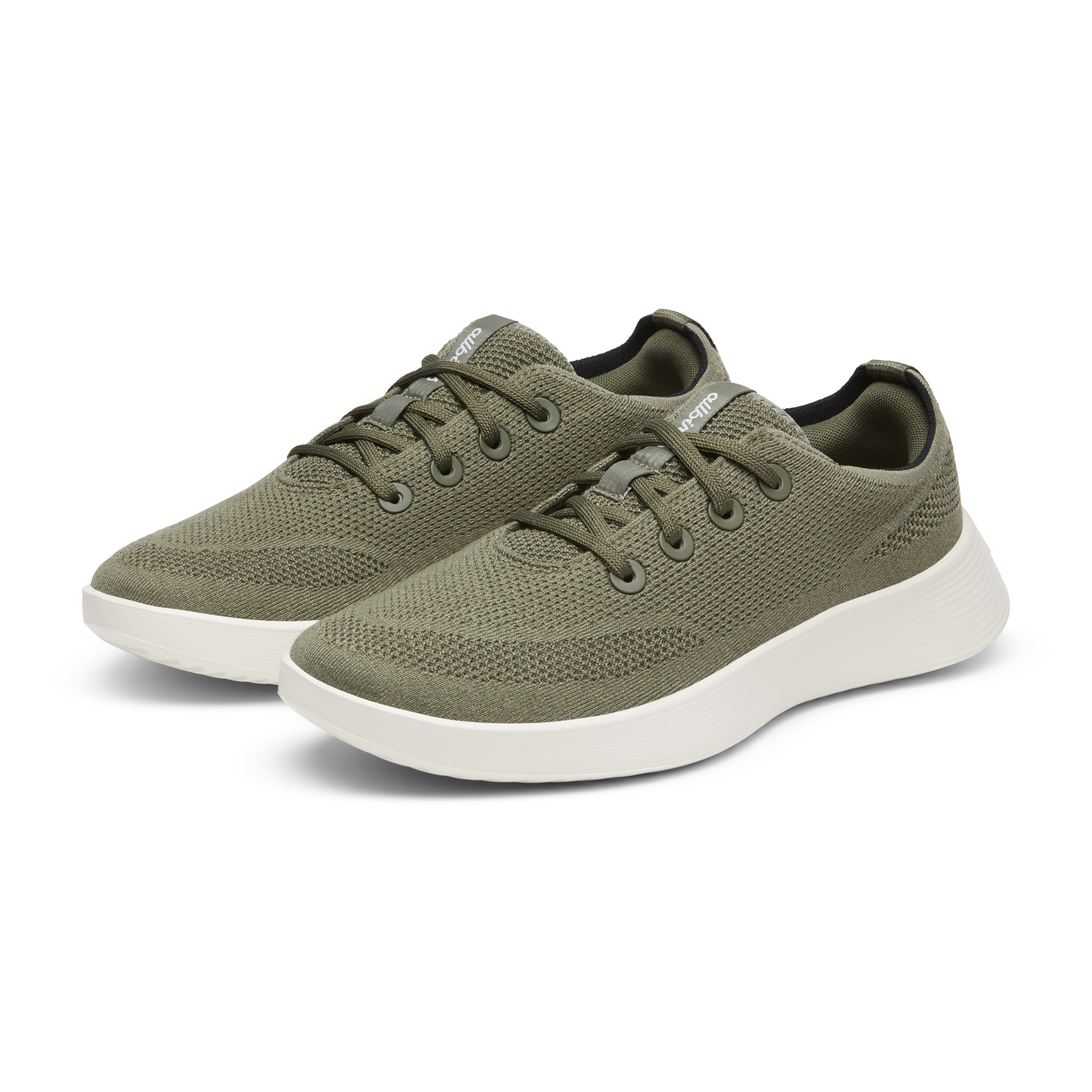 Allbirds Men's Tree Runner Go - Rugged Green (Natural White Sole) - view 6