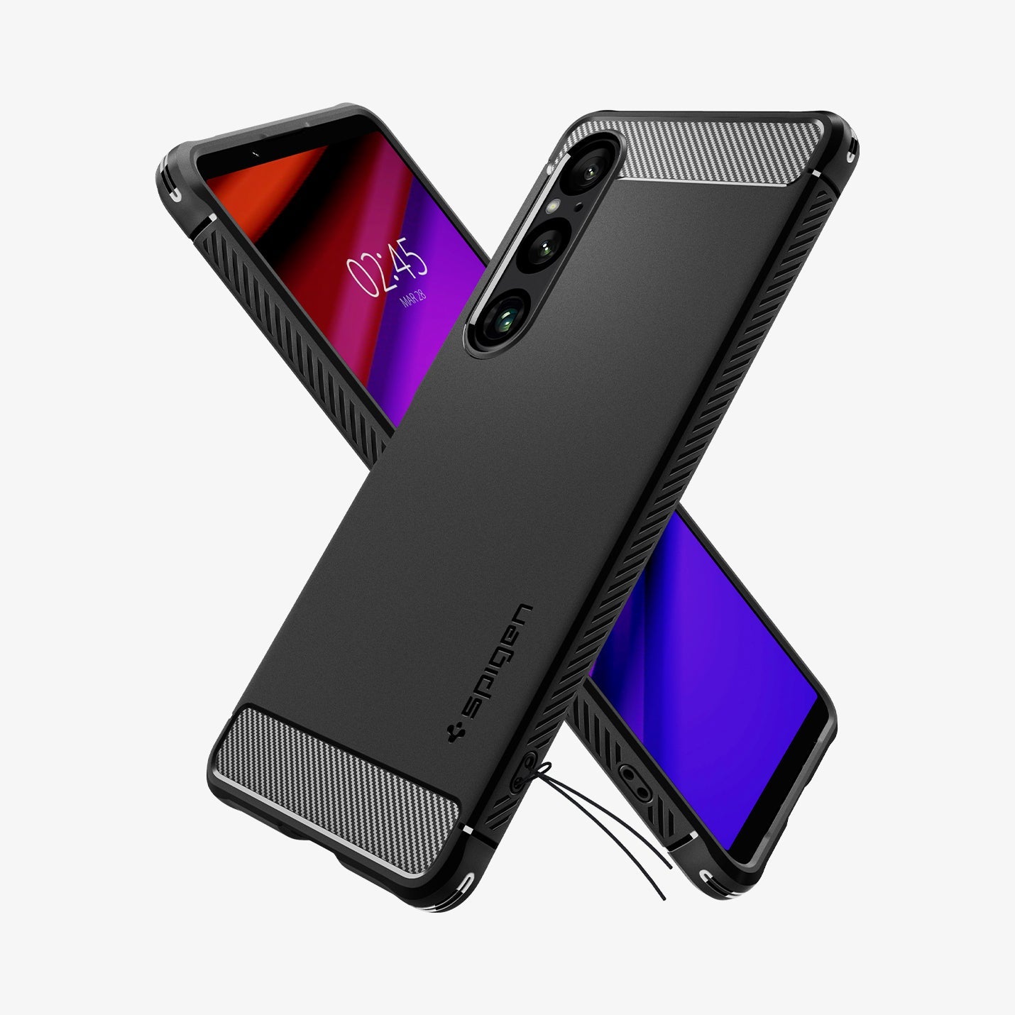 Sony Xperia Series - Rugged Armor – Matte Black - view 89