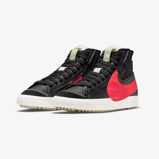 Nike | BLAZER MID'77 { JUMBO BLACK - view 2
