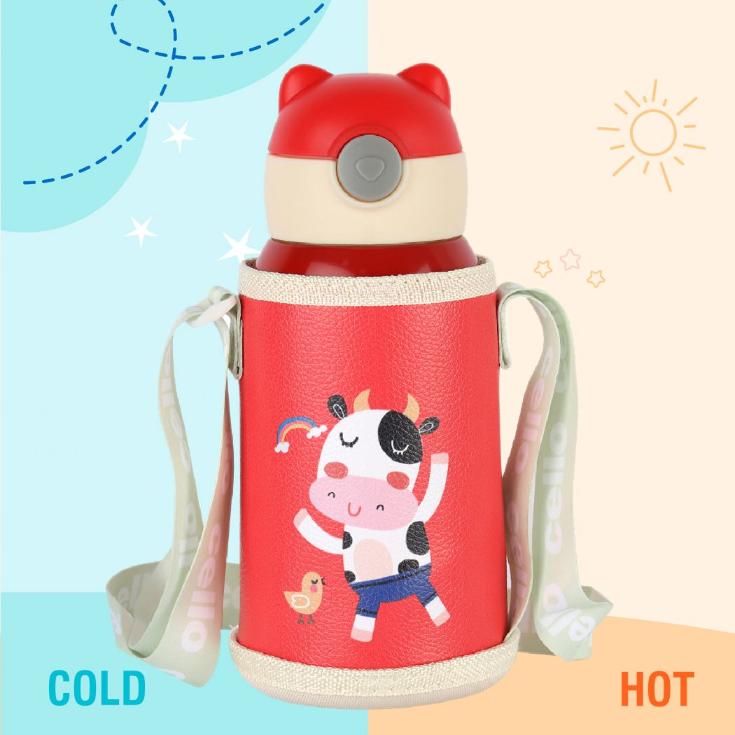 Cello Toddy Hot & Cold Stainless Steel Kids Water Bottle, 550ml - view 13