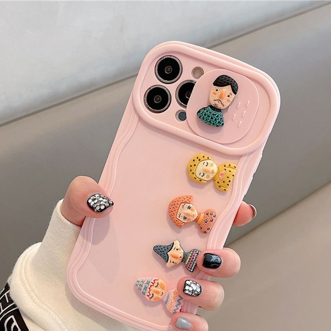 Peeperly Creative Quirky Faces Cartoon Case - view 10