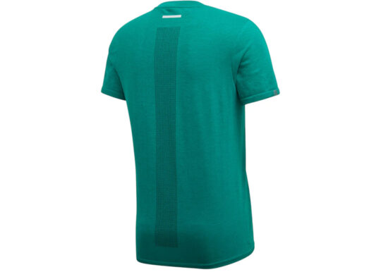 adidas 25/7 Crew Neck Short Sleeve Athletic T-Shirt Green - view 2