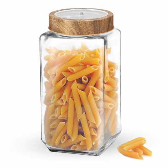Woody Cube Jar (Treo by Milton) – Transparent - view 2