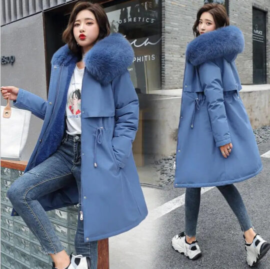 BlackTree Winter Jacket for Women's Winter Long Coats Hooded - view 2