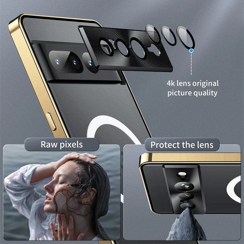 Million Cases Pixel 7 Series Luxe Guard Ultra Thin Metal Frame Case - view 11