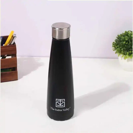 The Indus Valley Pro-hydro Vacuum Insulated Stainless Steel Water Bottle Narrow Mouth, Fits All Car Cup Holders,500ml - view 2