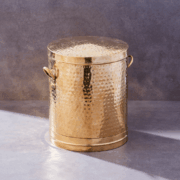 Atta daani storage – P-TAL Brass Atta Daani (Storage Container)
