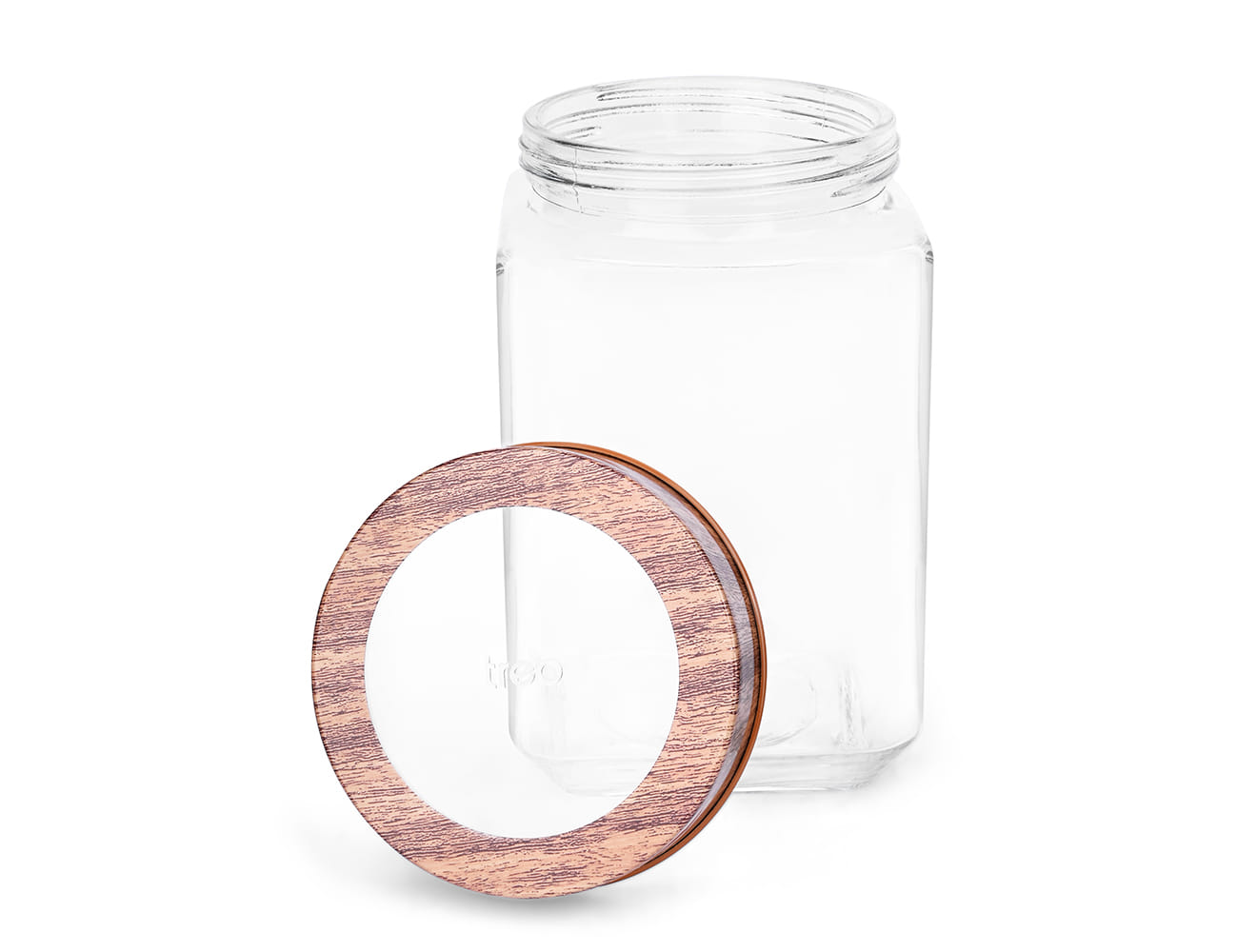 Woody Cube Jar (Treo by Milton) – Transparent - view 18