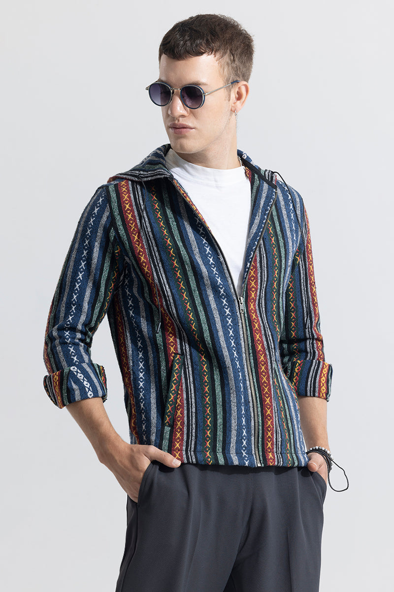 SNITCH SpectraMark Line Hoodie Styled Shacket