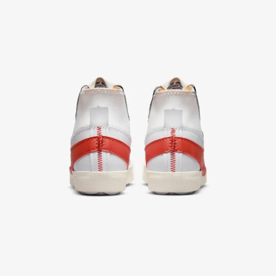 Nike | BLAZER MID '77 JUMBO { WHITE/MANTRA ORANGE-SAIL-TOTAL ORANGE - view 2