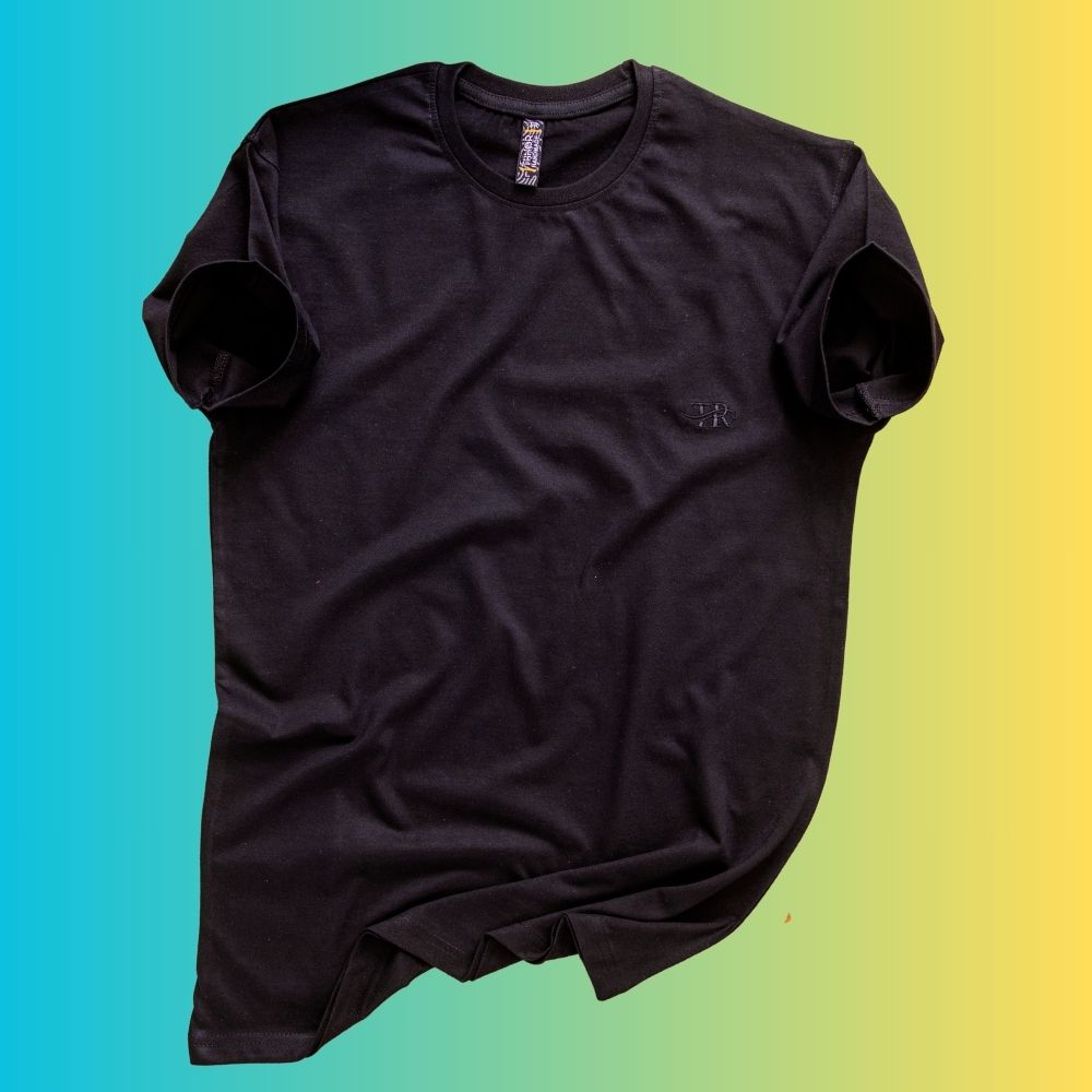 BlackTree (thhor Series) Round Neck Black Tee