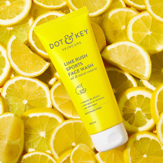 Dot & Key Lime Rush Sports Facewash