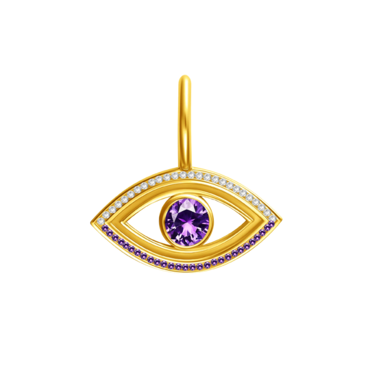 Gemsmantra The Evil Eye Pendant
