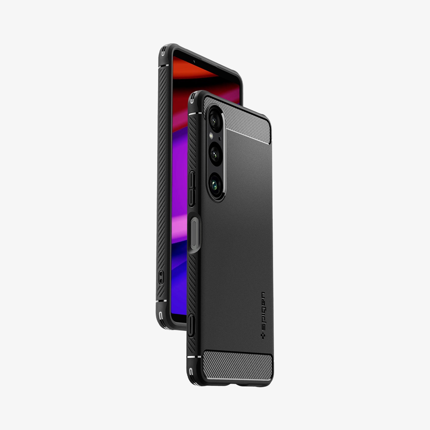 Sony Xperia Series - Rugged Armor – Matte Black - view 91