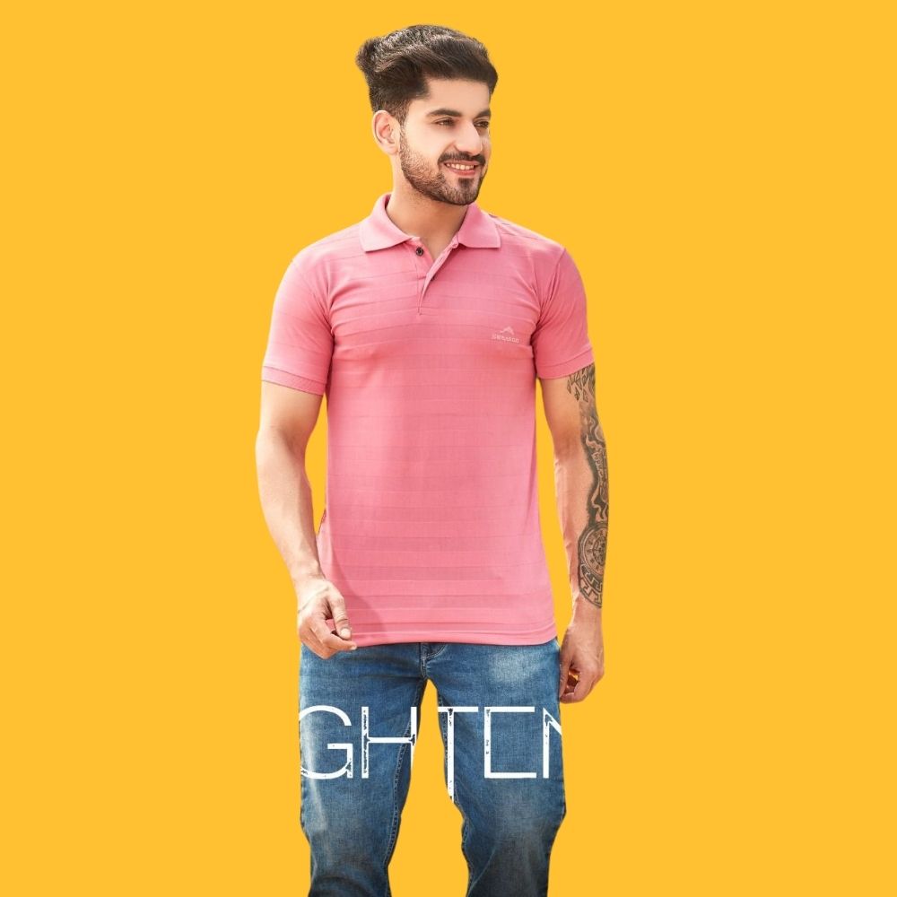 BlackTree(THHOR Series) ROUND NECK Pink Tees
