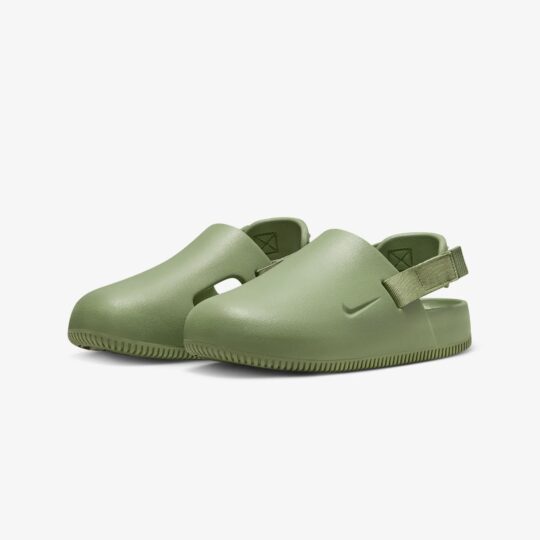 Calm mules oil – Nike | CALM MULES { OIL GREEN/OIL GREEN