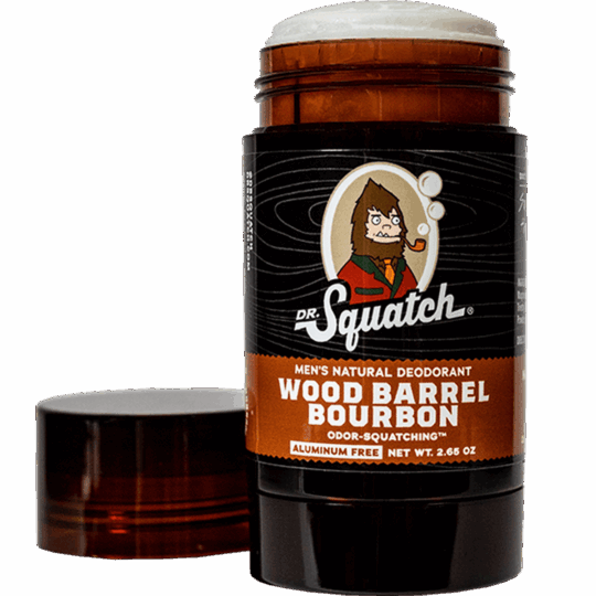 Dr. Squatch Wood Barrel Bourbon Deodorant - view 2