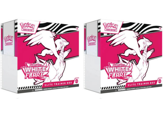 Scarlet violet white – 2025 Pokémon Scarlet & Violet White Flare Elite Trainer Box 2x Lot