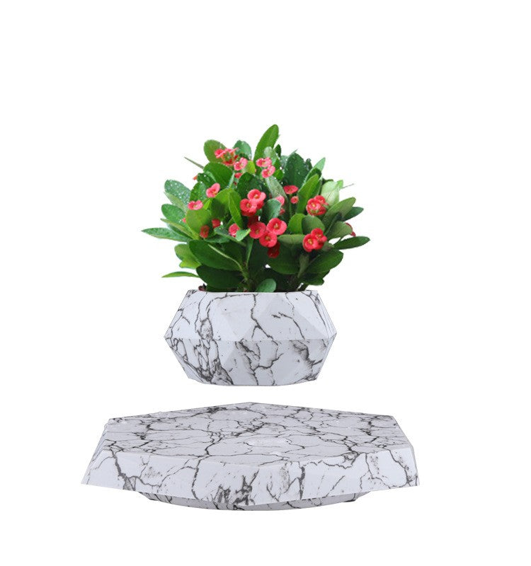 Magnetic Floating Plant Pot by BlackTree India - view 2
