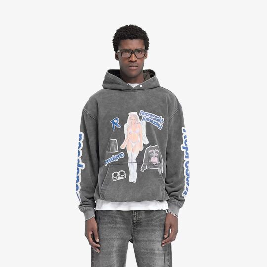 Represent | QUESTION YOUR INNOCENCE HOODIE { VINTAGE GREY