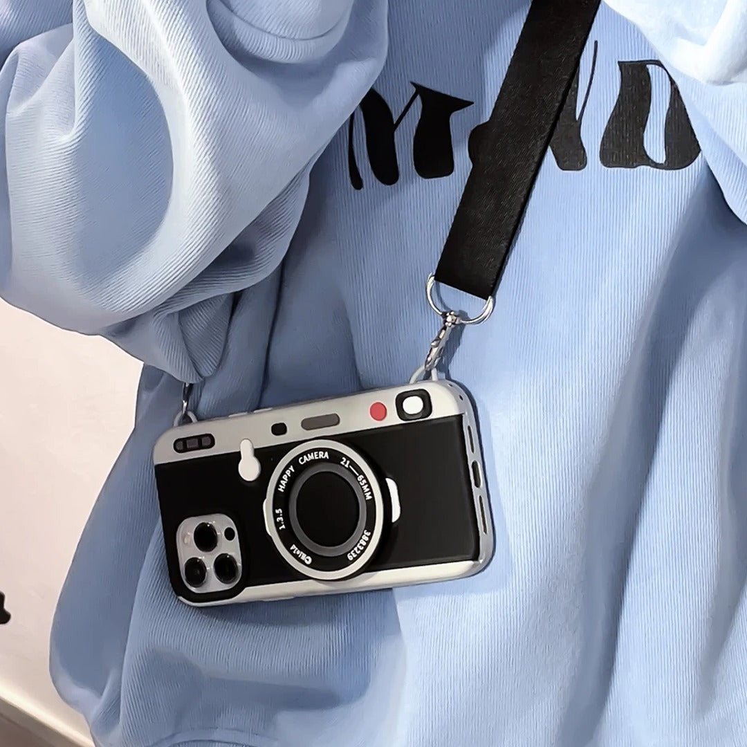 Peeperly Retro 3D Camera Phone Case with Lanyard - view 5