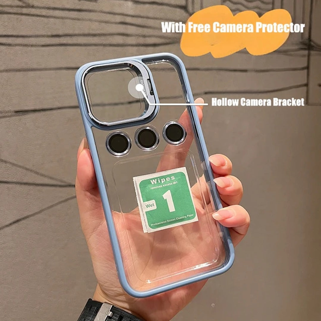 Million Cases iPhone 15 Series Luxury Camera Lens Flip Bracket Case - view 9