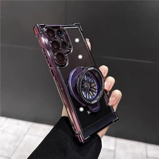 Million Cases Electroplated Rotating Gyro Magnetic Case - Samsung - view 2