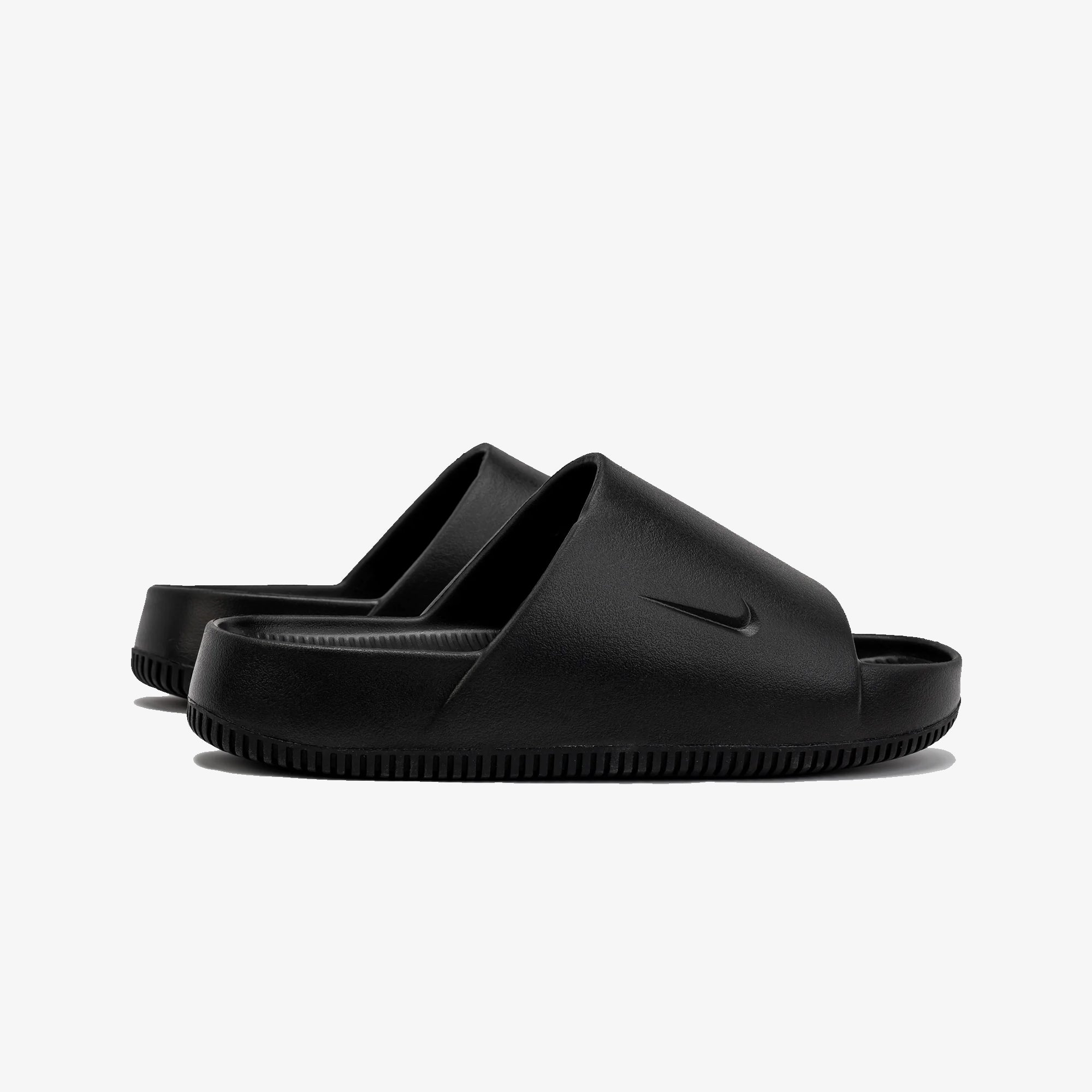 Nike | CALM SLIDES { BLACK/BLACK - view 2