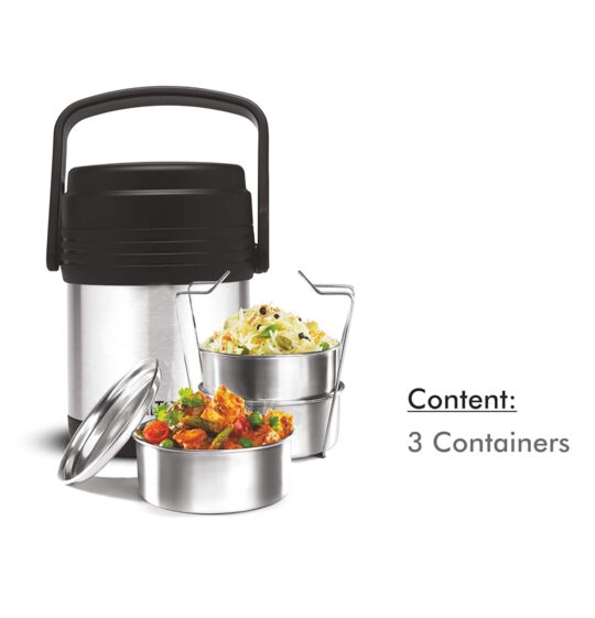 Hot Meal Lunchbox (Milton) – Silver