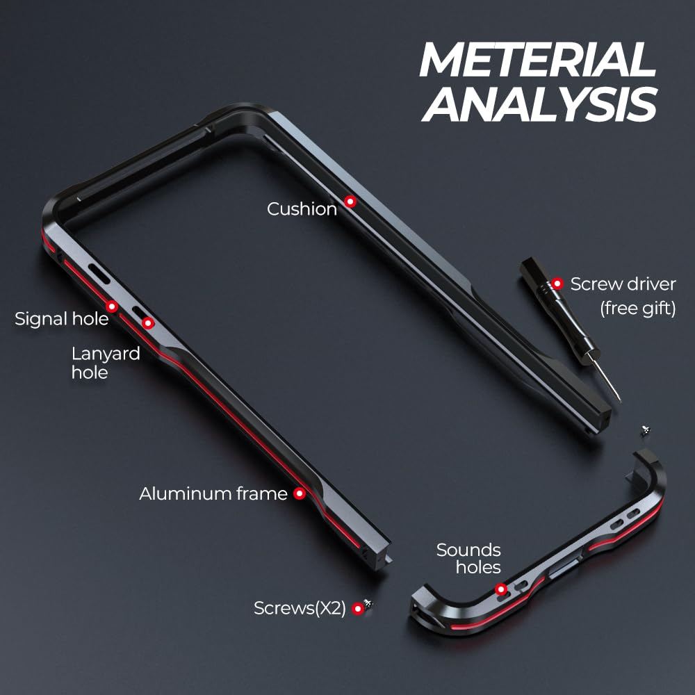 Million Cases Armor Alloy Bumper Frame Case - Google - view 7