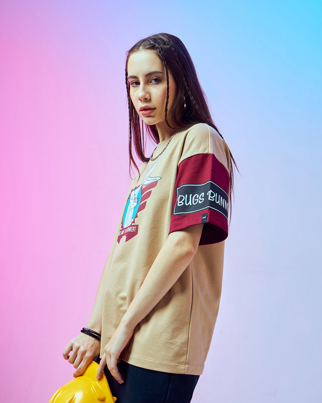 BlackTree Graphic Printed Oversized dresses - view 2