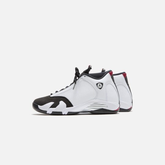 Jordan Air Jordan 14 - White / Black / Varsity Red / Metallic Silver - view 2