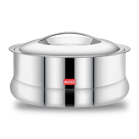 AVIAS Ruby Stainless Steel Casserole | Silver | 1 Pc - view 2