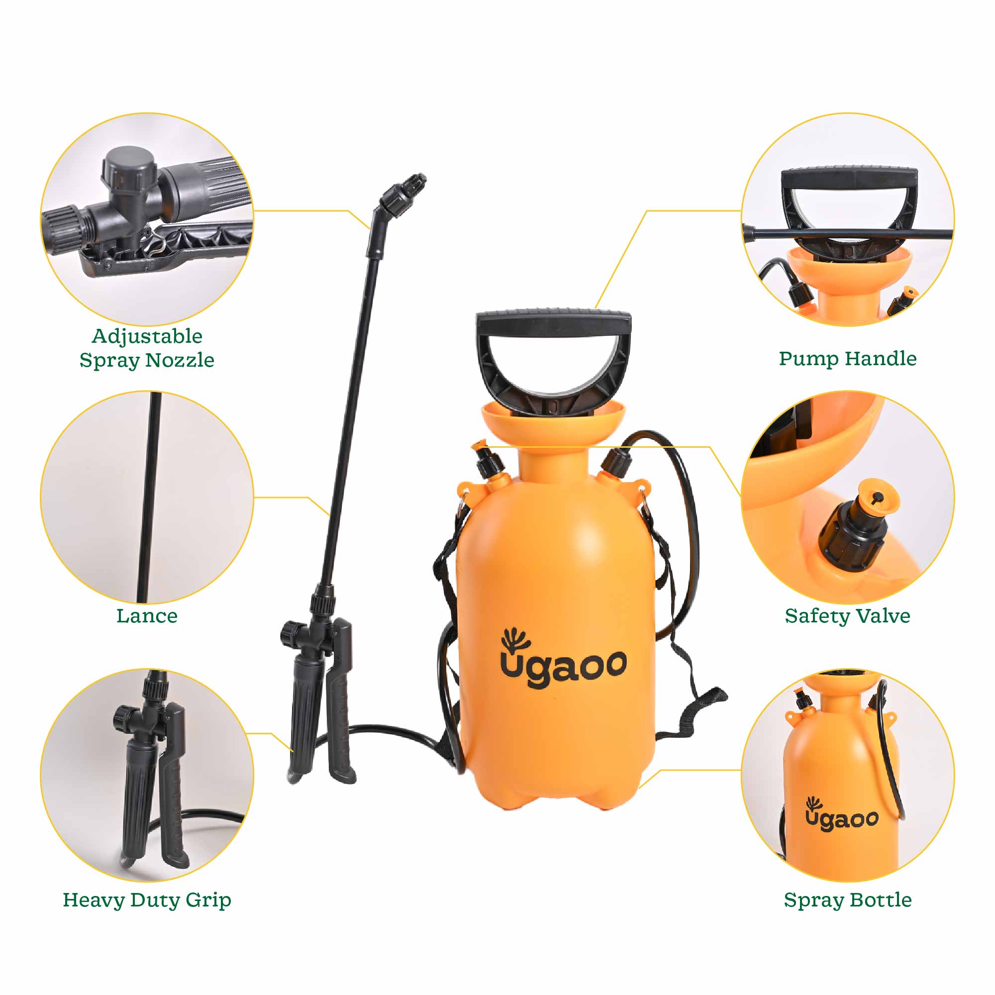 Ugaoo Shoulder Pressure Spray Pump 5 LTR - view 7