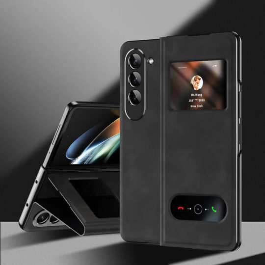 Million Cases Galaxy Z Fold6 Napa Leather Business Case - view 2