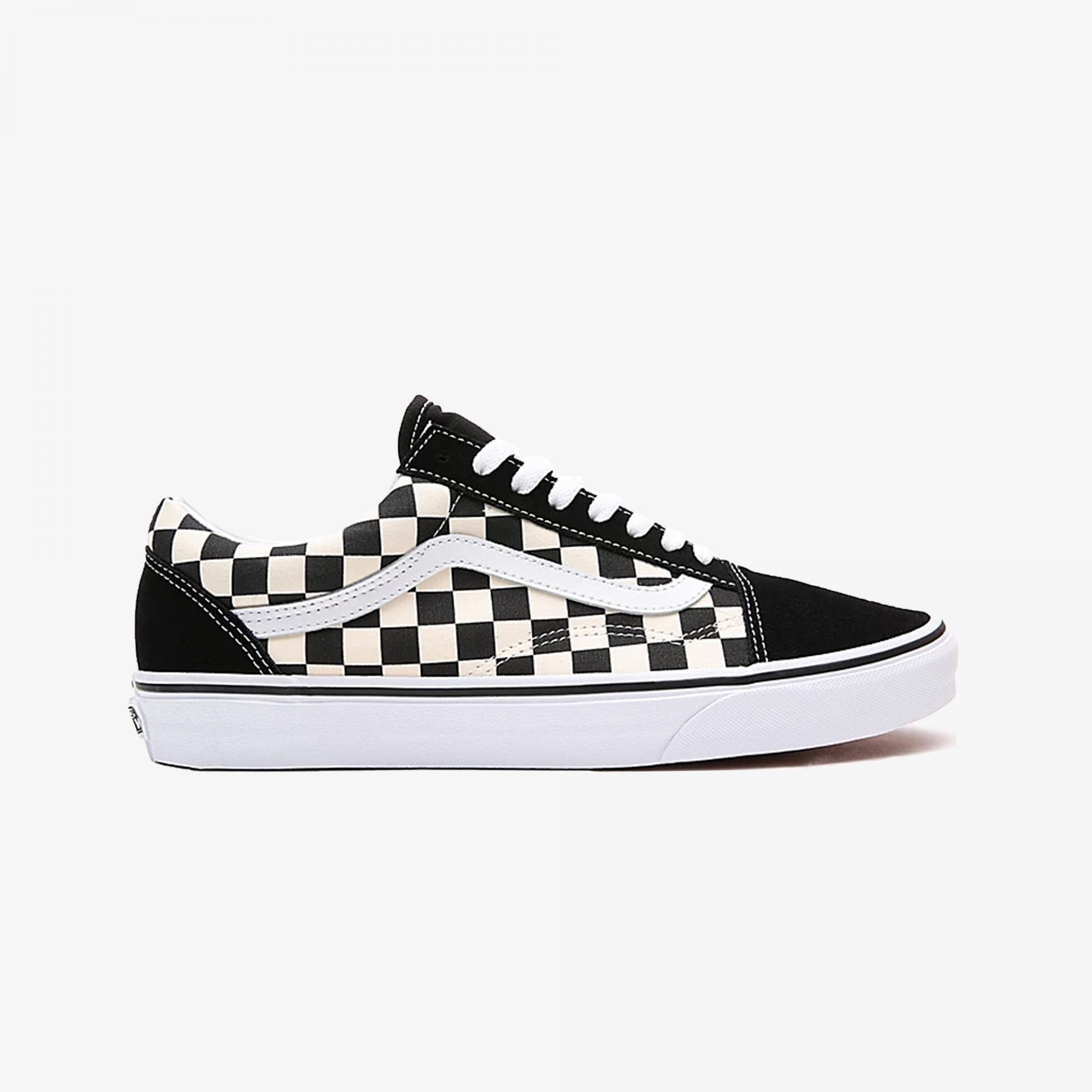 Vans | PRIMARY CHECK OLD SKOOL { BLACK/WHITE - view 5