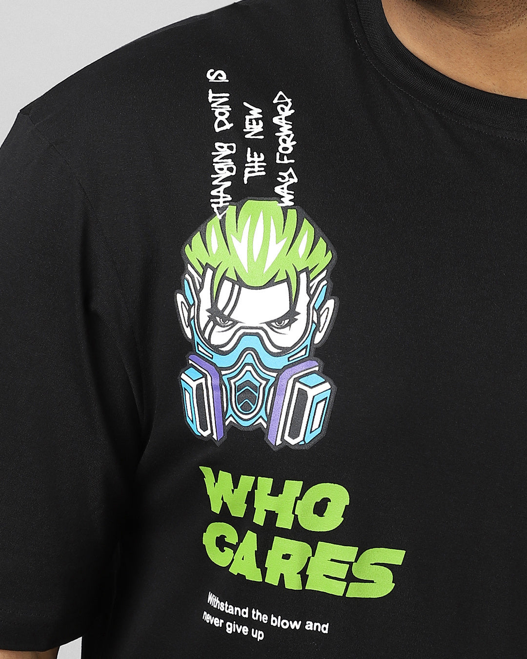 BlackTree Graphic Printed Oversized T-shirt - view 6