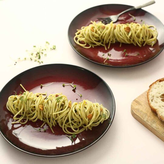 Wonderchef Teramo Red Glaze Dinner Plates Set of 2 - view 2