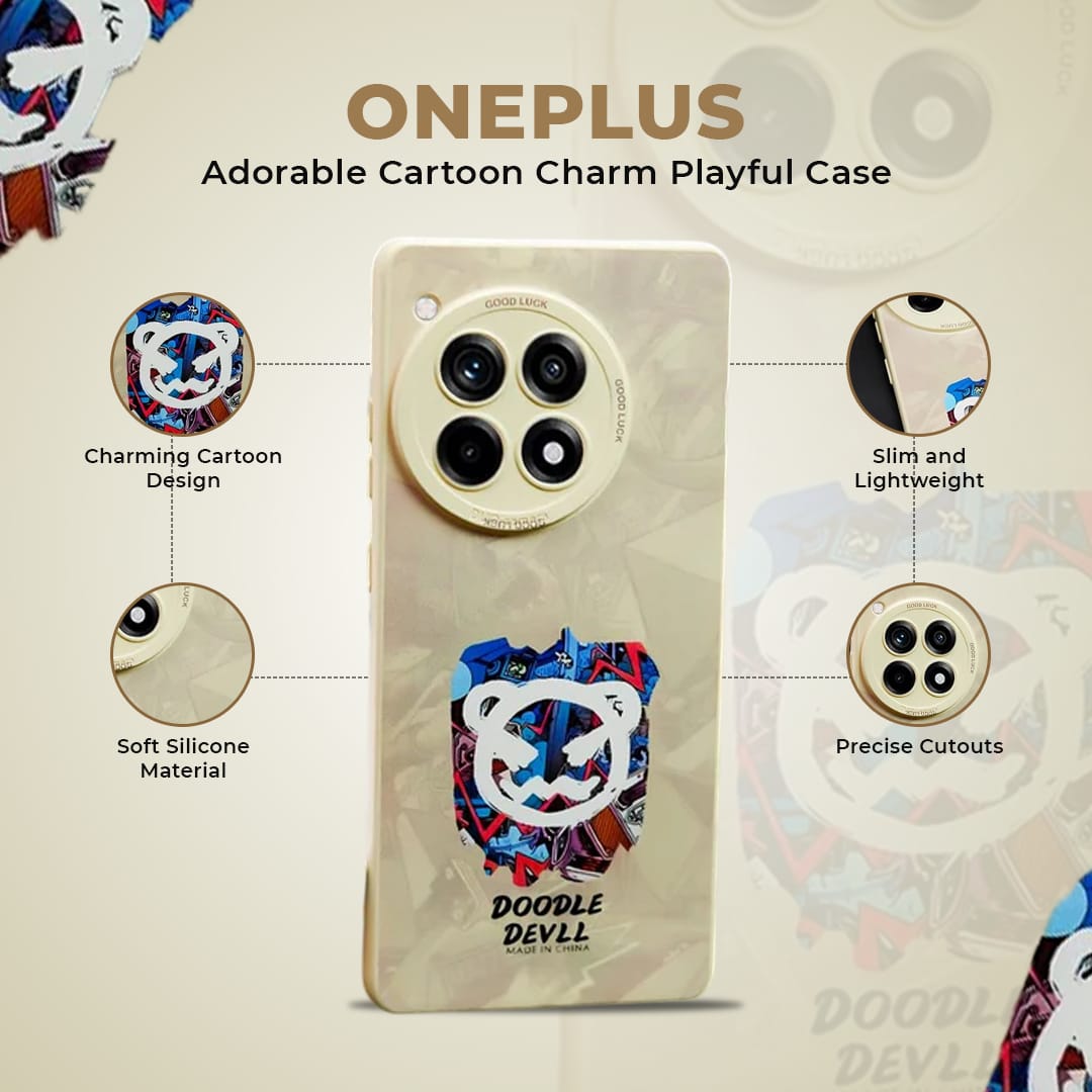 MillionCases .in Doodle Joy Animated Case - OnePlus - view 3