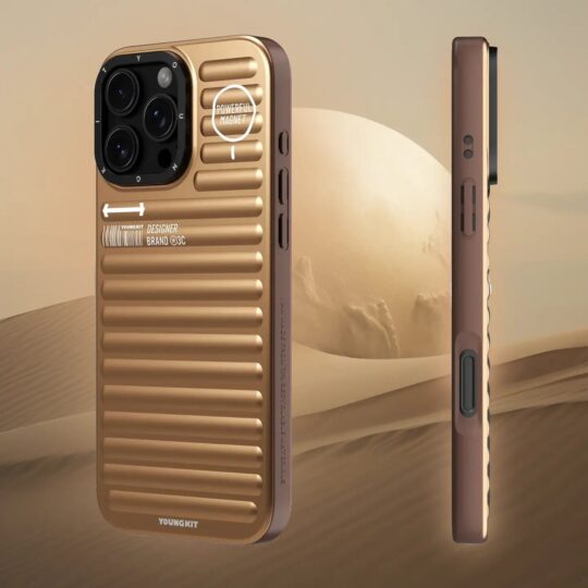 MX YOUNGKIT Ribbed Luggage Inspired Armor Case - iPhone - view 2