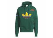 adidas Collegiate Badge Hoodie Collegiate Green